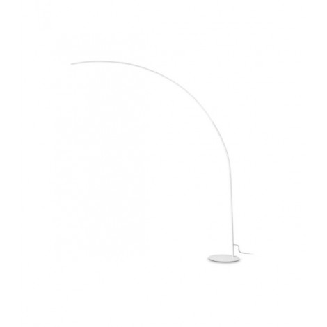 Lampadaire arqué Comet Métal Blanc|Lampadaire|Luminaire Center