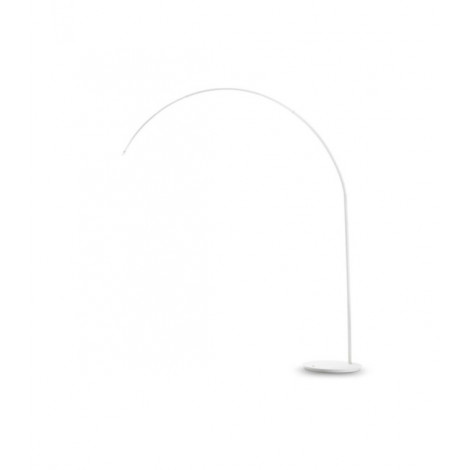 Lampadaire arqué Dorsale Métal Blanc|Lampadaire|Luminaire Center