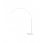 Lampadaire arqué Dorsale Métal Blanc|Lampadaire|Luminaire Center