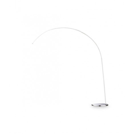 Lampadaire arqué Dorsale Métal Chrome|Lampadaire|Luminaire Center