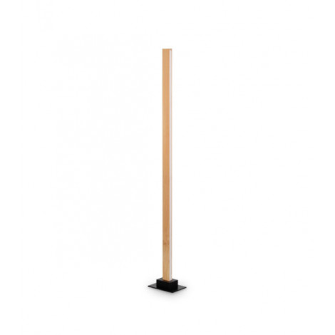 Lampadaire LED CRAFT Verre,Métal,Bois Bois clair|Lampadaire|Luminaire Center