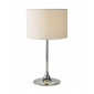 Lampe de table Delta chrome poli 1 ampoule|Lampes à poser|Luminaire Center