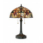 Lampe Kami, bronze vintage et verre Tiffany|Lampes à poser|Luminaire Center