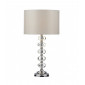 Lampe de table Oleana chrome poli et cristal 1 ampoule|Lampes à poser|Luminaire Center