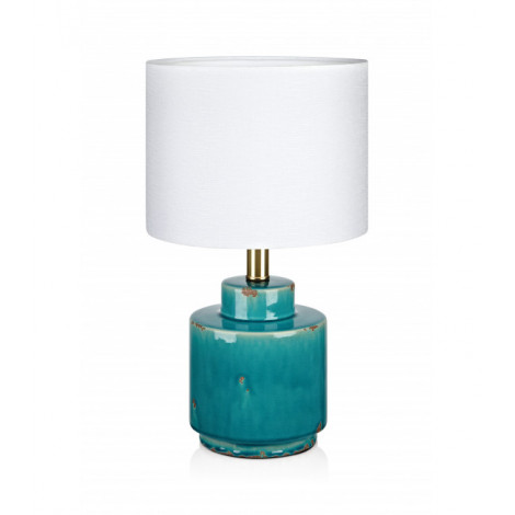 Lampe de table COUS bleue 1 ampoule|Lampes à poser|Luminaire Center
