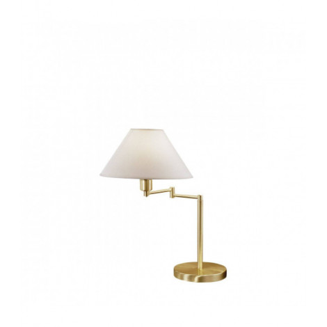 Lampe de table HILTON laiton 1 ampoule Diamètre 50 Cm|Lampes à poser|Luminaire Center