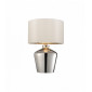 Lampe Waldorf, chrome, avec abat-jour|Lampes à poser|Luminaire Center
