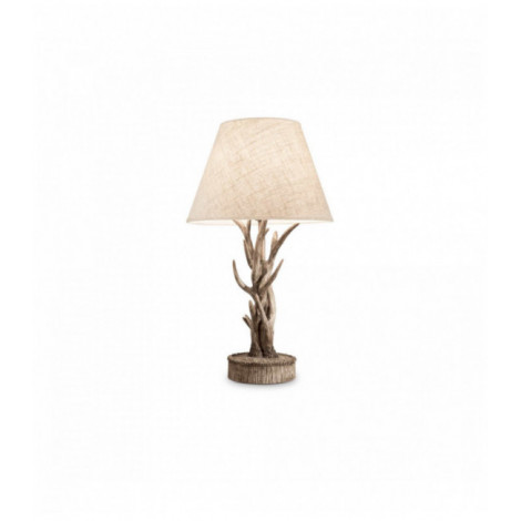 Lampe de table Beige CHALET 1 ampoule|Lampes à poser|Luminaire Center