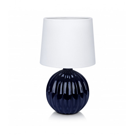 Lampe de table MELANIE bleue 1 ampoule|Lampes à poser|Luminaire Center