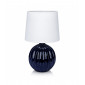 Lampe de table MELANIE bleue 1 ampoule|Lampes à poser|Luminaire Center
