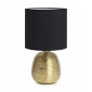 Lampe de table OSCAR dorée 1 ampoule|Lampes à poser|Luminaire Center
