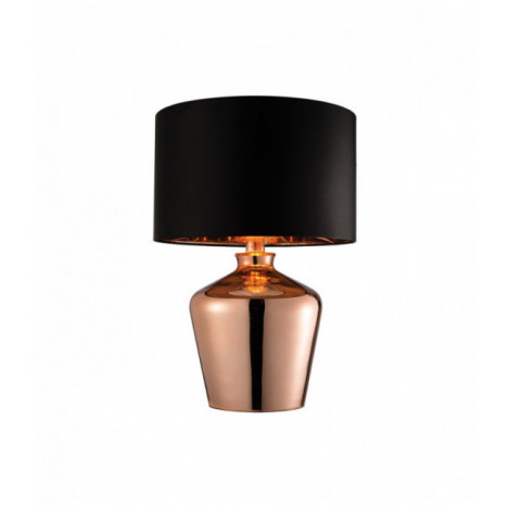 Lampe Waldorf, cuivre, avec abat-jour|Lampes à poser|Luminaire Center