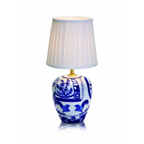 Lampe de table GÖTEBORG bleue 1 ampoule|Lampes à poser|Luminaire Center