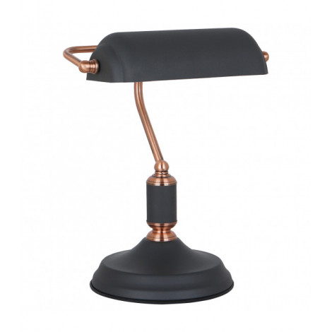 Lampe de bureau industrielle et rétro Pablo Noir|Lampes à poser|Luminaire Center