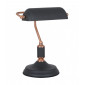 Lampe de bureau industrielle et rétro Pablo Noir|Lampes à poser|Luminaire Center