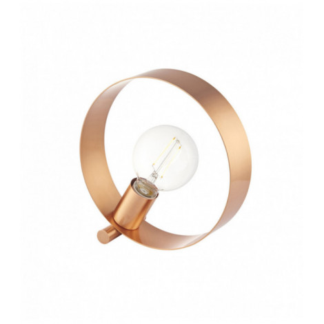 Lampe de table Hoop Acier Cuivre brossé|Lampes à poser|Luminaire Center