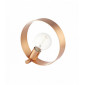 Lampe de table Hoop Acier Cuivre brossé|Lampes à poser|Luminaire Center