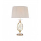 Lampe Aegean, laiton poli et verre, avec abat-jour|Lampes à poser|Luminaire Center