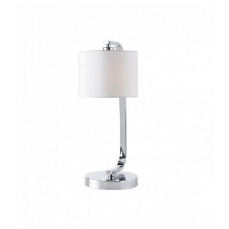 Lampe Canning, chrome, avec abat-jour|Lampes à poser|Luminaire Center