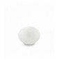 Lampe de table Blanche SMARTIES BIANCO 1 ampoule|Lampes à poser|Luminaire Center