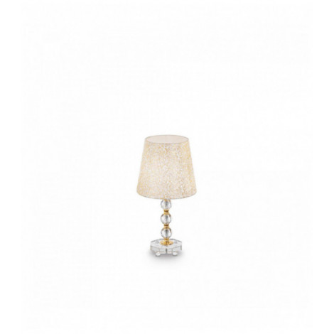 Lampe à poser Dorée QUEEN 1 ampoule|Lampes à poser|Luminaire Center
