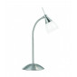 Lampe de table Touch Lamps, en argent satiné et verre opale|Lampes à poser|Luminaire Center