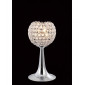 Lampe de Table Ava 2 Ampoules chrome poli/cristal|Lampes à poser|Luminaire Center