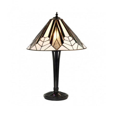 Lampe 2 ampoules Astoria, verre et métal|Lampes à poser|Luminaire Center