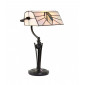 Lampe banque Astoria, verre et métal|Lampes à poser|Luminaire Center