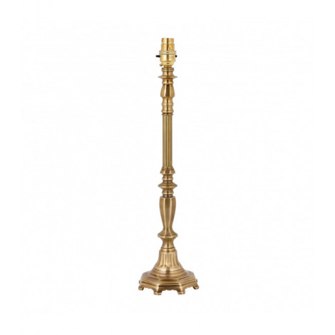Base de lampe Asquith, laiton massif (sans abat-jour)|Lampes à poser|Luminaire Center