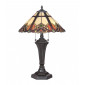 Lampe Cambridge, bronze vintage et verre Tiffany|Lampes à poser|Luminaire Center
