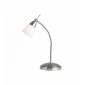 Lampe Range, chrome satiné et verre blanc|Lampes à poser|Luminaire Center