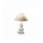 Lampe de table Pierre DOLOMITI 1 ampoule en tissu|Lampes à poser|Luminaire Center
