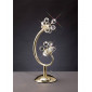 Lampe de Table Octavia 2 Ampoules doré/cristal|Lampes à poser|Luminaire Center