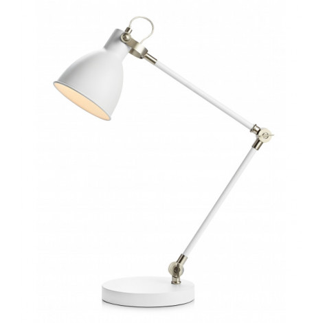 Lampe de table HOUSE blanche 1 ampoule|Lampes à poser|Luminaire Center