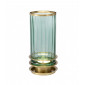Lampe de table Arno Laiton de métaux de métaux - verrerie verte|Lampes à poser|Luminaire Center