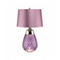 Lampe de table Lena Verre teinté de prune / nuance de bruyère 60,5 Cm|Lampes à poser|Luminaire Center