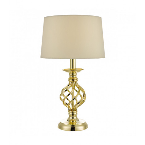 Lampe de table Iffley Or poli 1 ampoule 43cm|Lampes à poser|Luminaire Center
