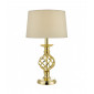 Lampe de table Iffley Or poli 1 ampoule 43cm|Lampes à poser|Luminaire Center