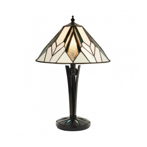 Lampe 1 ampoule Astoria, verre et métal|Lampes à poser|Luminaire Center