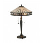 Lampe de table Fargo, verre et résine|Lampes à poser|Luminaire Center