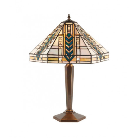 Lampe Lloyd, verre et laiton|Lampes à poser|Luminaire Center