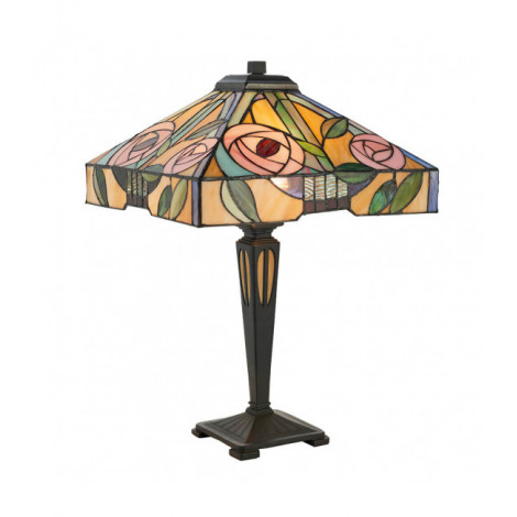 Lampe 35 cm Willow, verre et résine|Lampes à poser|Luminaire Center