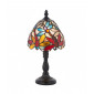 Lampe 15 cm Lorette, verre et résine|Lampes à poser|Luminaire Center
