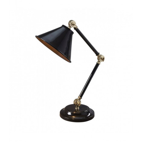 Lampe Provence Element, noir / laiton poli|Lampes à poser|Luminaire Center