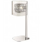 Lampe de table Chrome NOTTINGHAM 1 Lumières|Lampes à poser|Luminaire Center