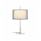 Lampe de table nickel mat Saba 1 ampoule h59 cm|Lampes à poser|Luminaire Center