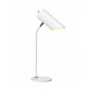 Lampe de table Quinto blanc et laiton vieilli|Lampes à poser|Luminaire Center