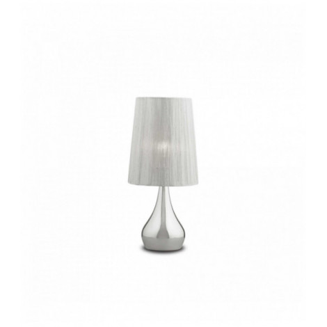 Lampe de table Argentée ETERNITY 1 ampoule|Lampes à poser|Luminaire Center