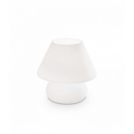 Lampe de table Blanche PRATO 1 ampoule Largeur 60 Cm|Lampes à poser|Luminaire Center